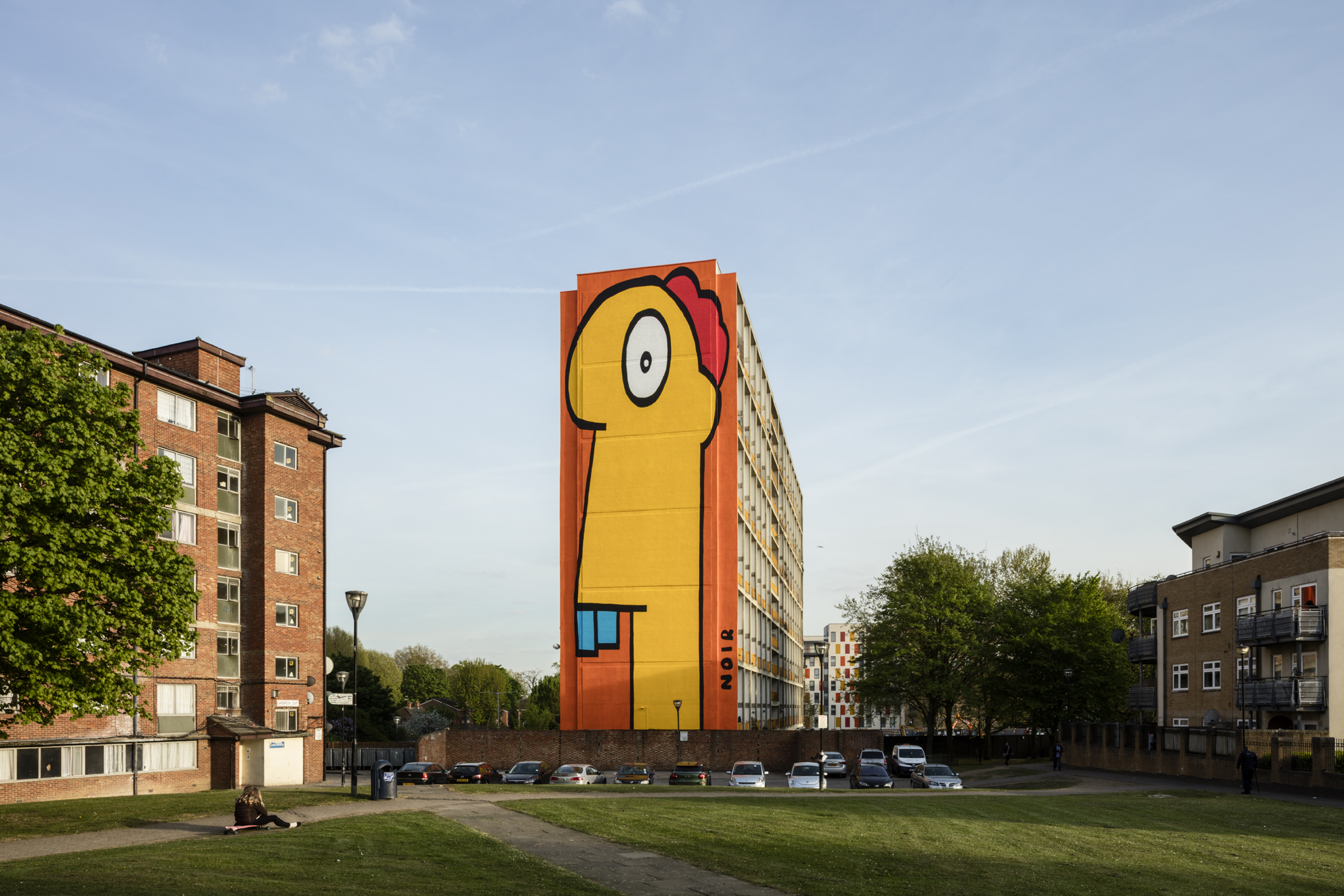 Thierry Noir - Acton Mural18