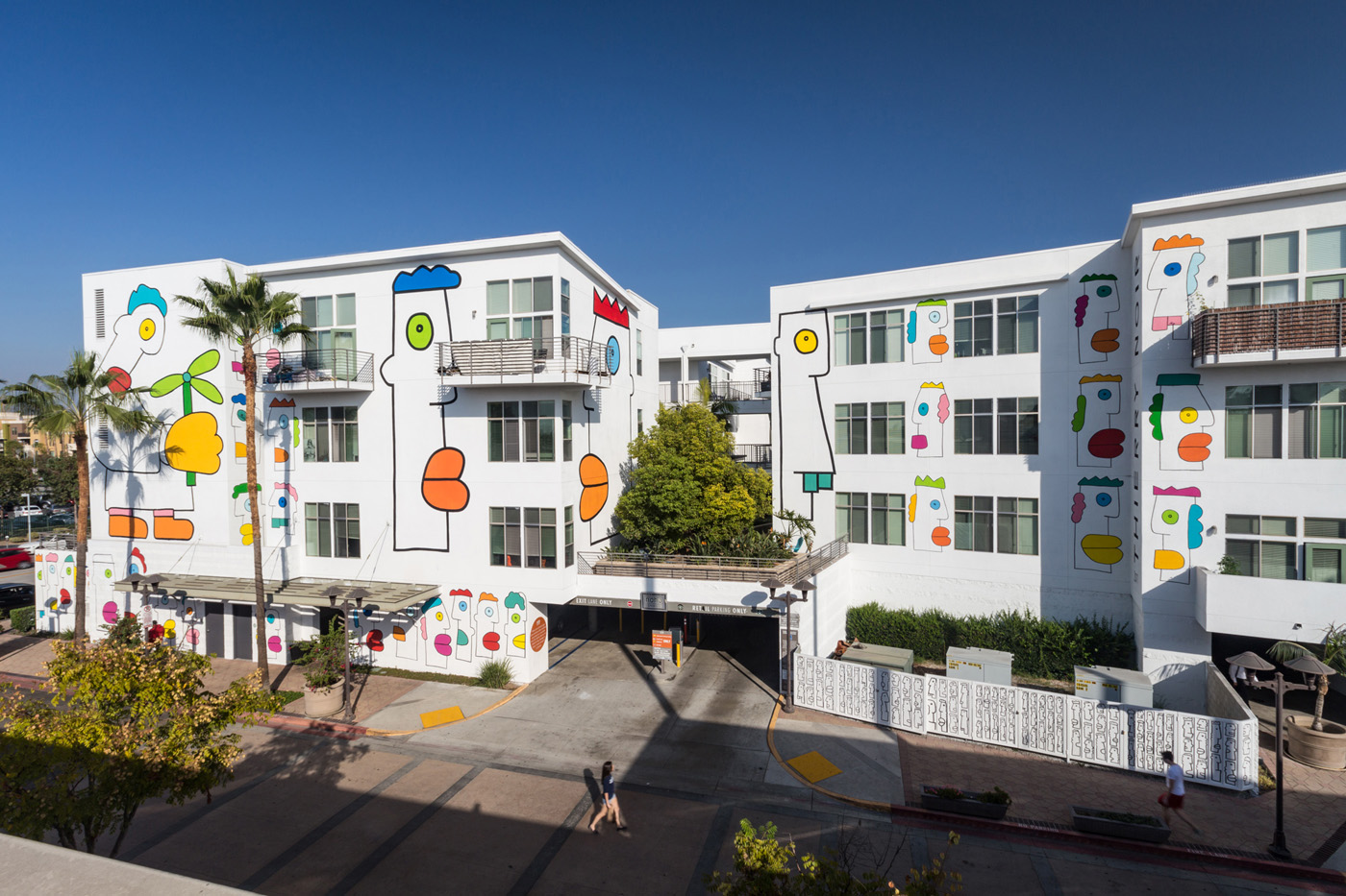 Thierry Noir Los Angeles NOHO Mural-3
