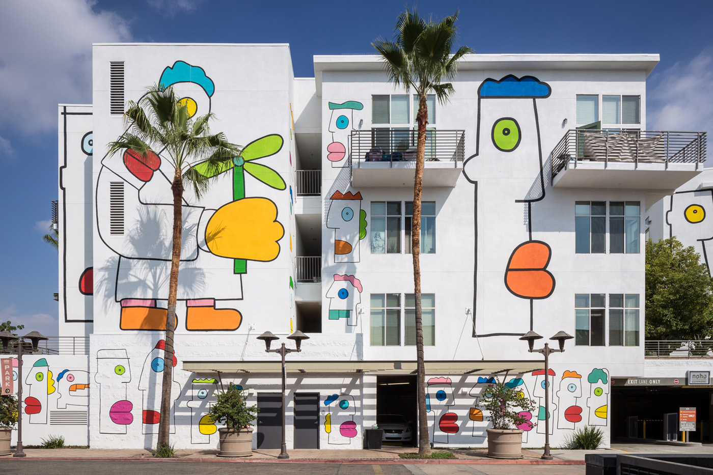 Thierry Noir Los Angeles NOHO Mural-30