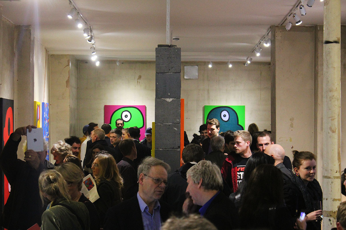 Thierry Noir Opening