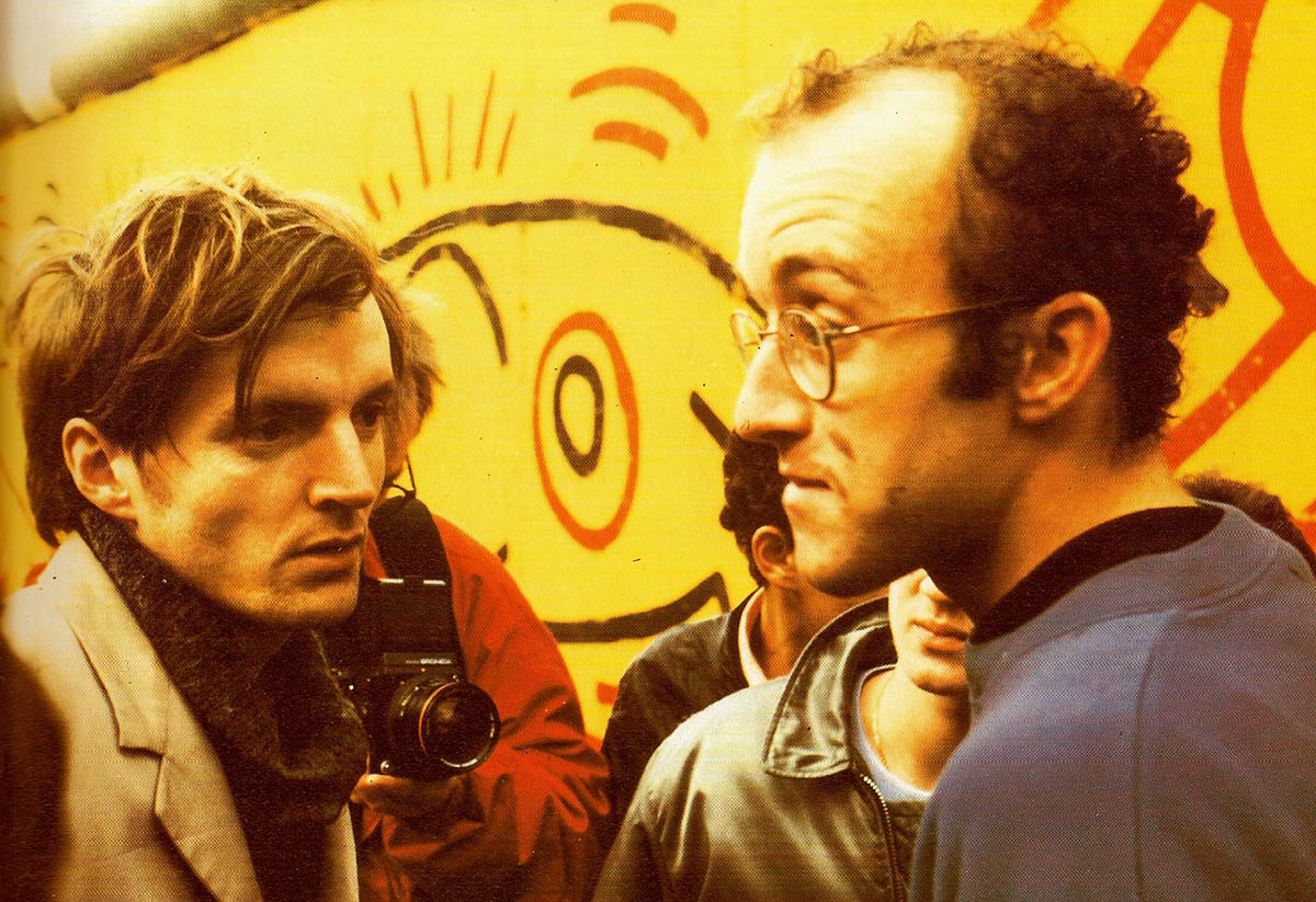 Thierry Noir and Keith Haring