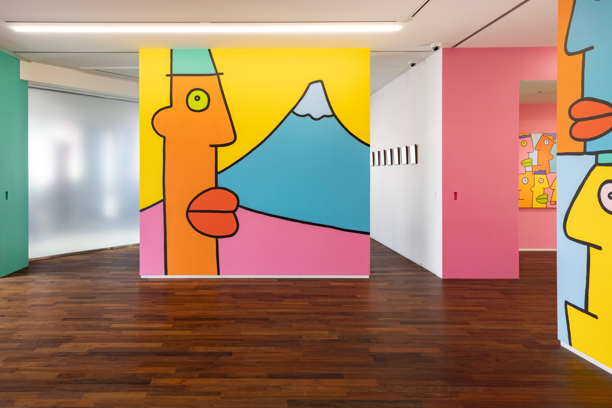 Thierry Noir - Rush Hour, Tokyo, Front Room 1
