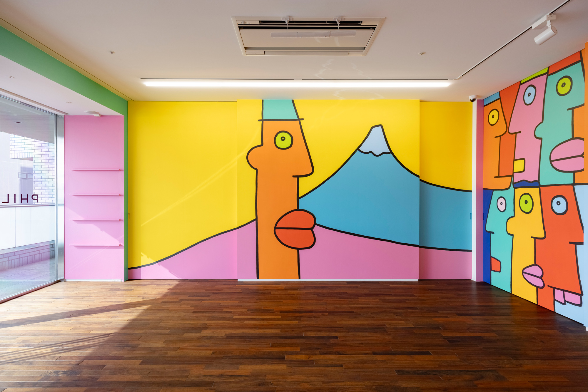 Thierry Noir - Rush Hour, Tokyo, Front Room 7