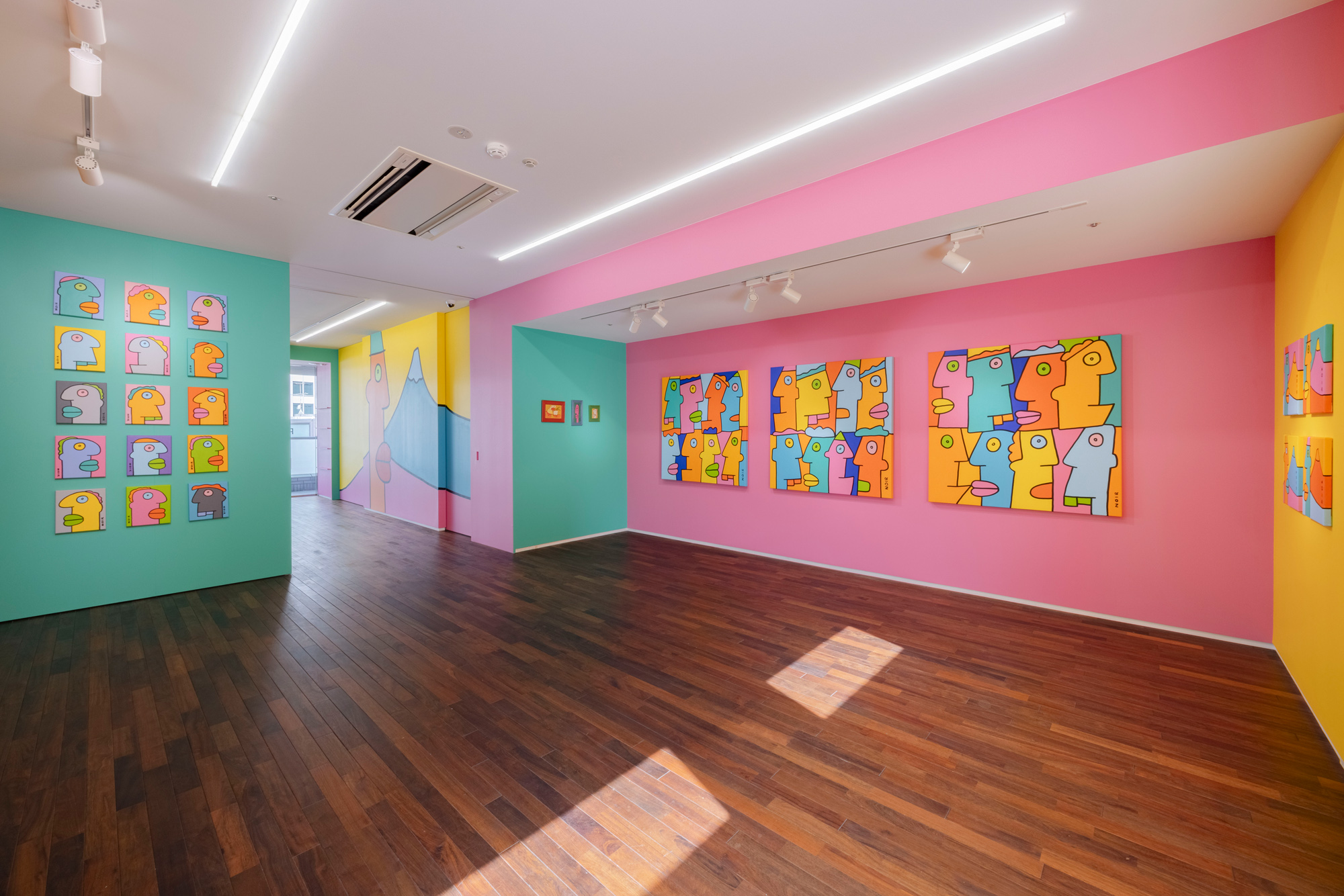 Thierry Noir - Rush Hour, Tokyo, Rear Room 21