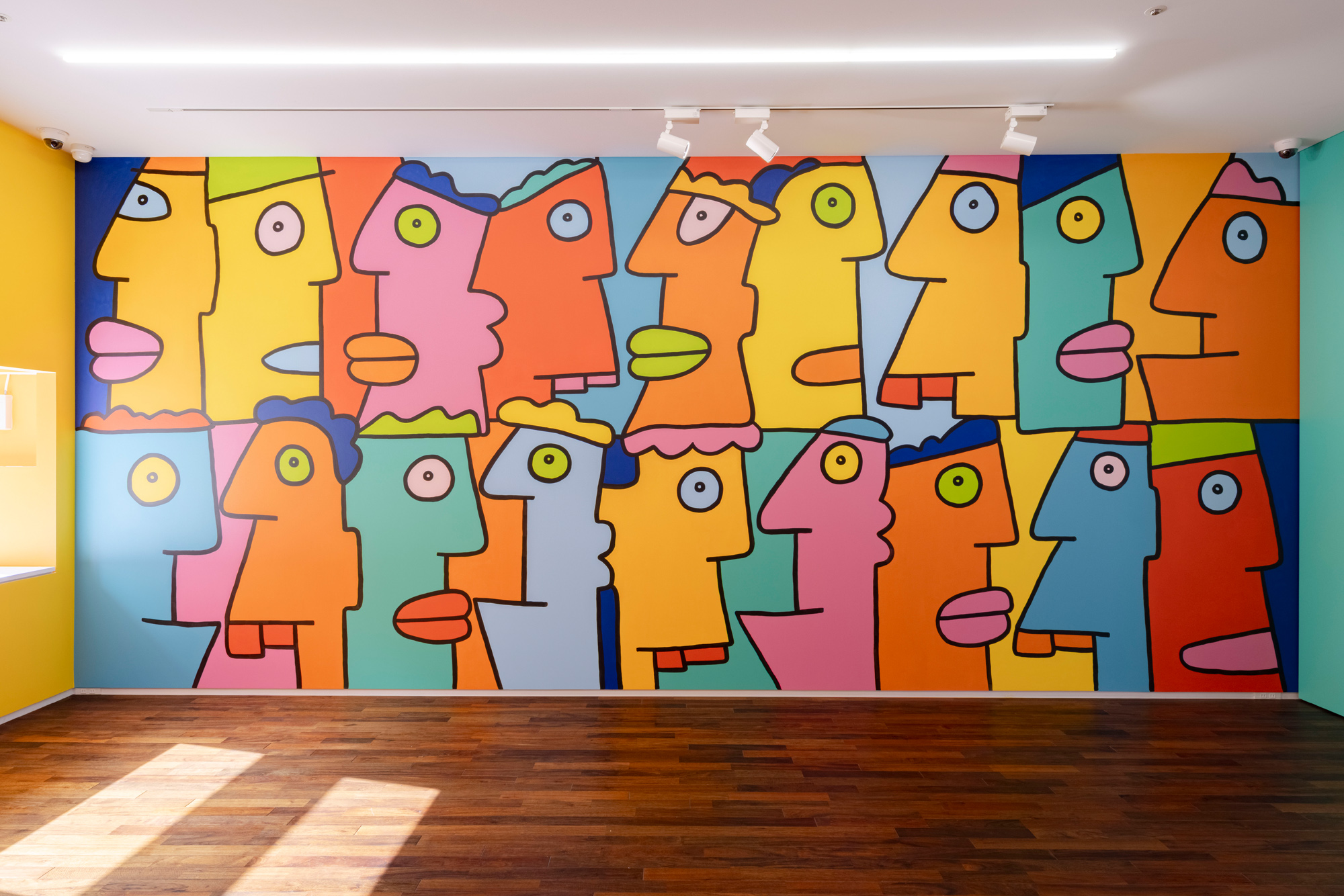 Thierry Noir - Rush Hour, Tokyo, Rear Room 3