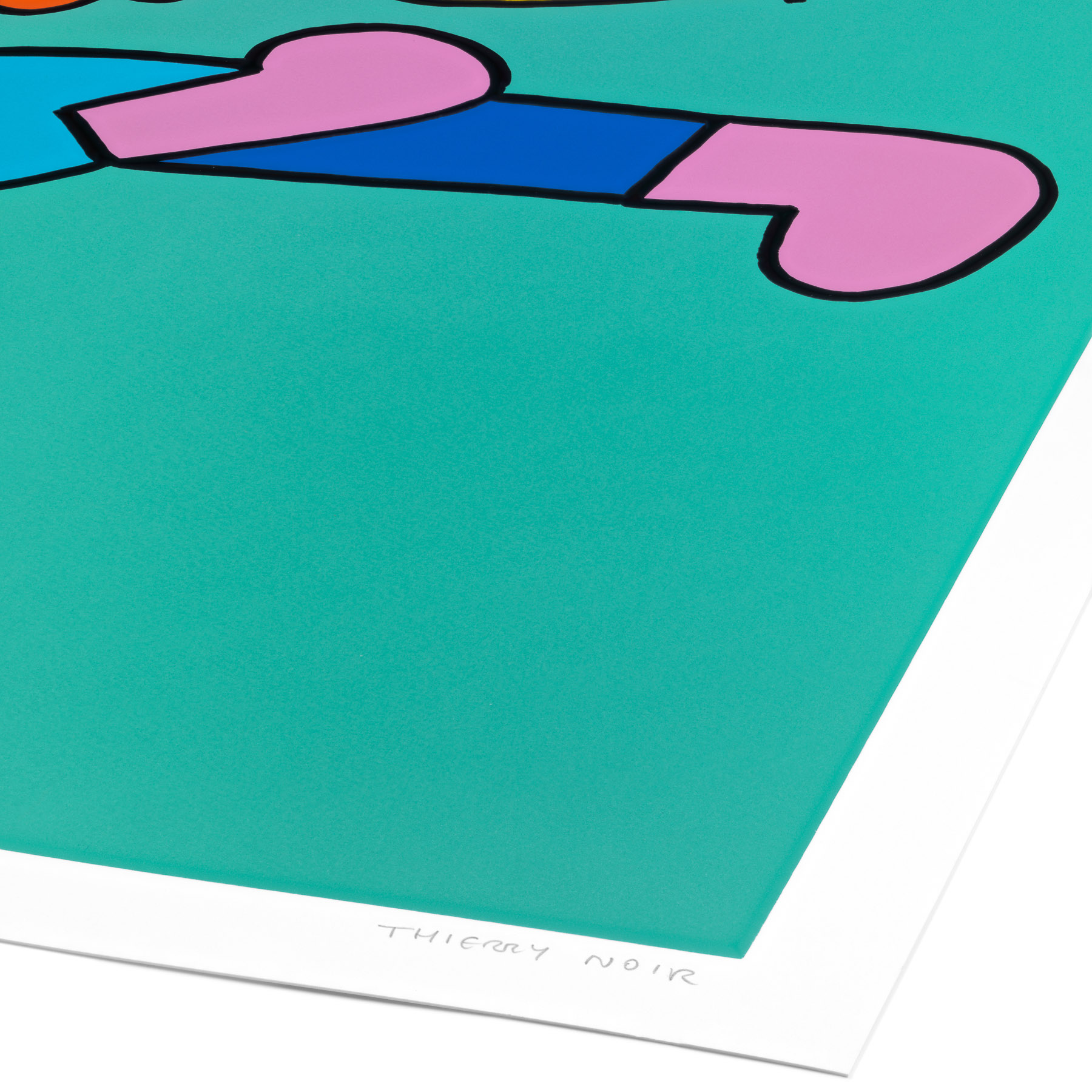 Gold Screenprint Suite (Teal) - Image 4