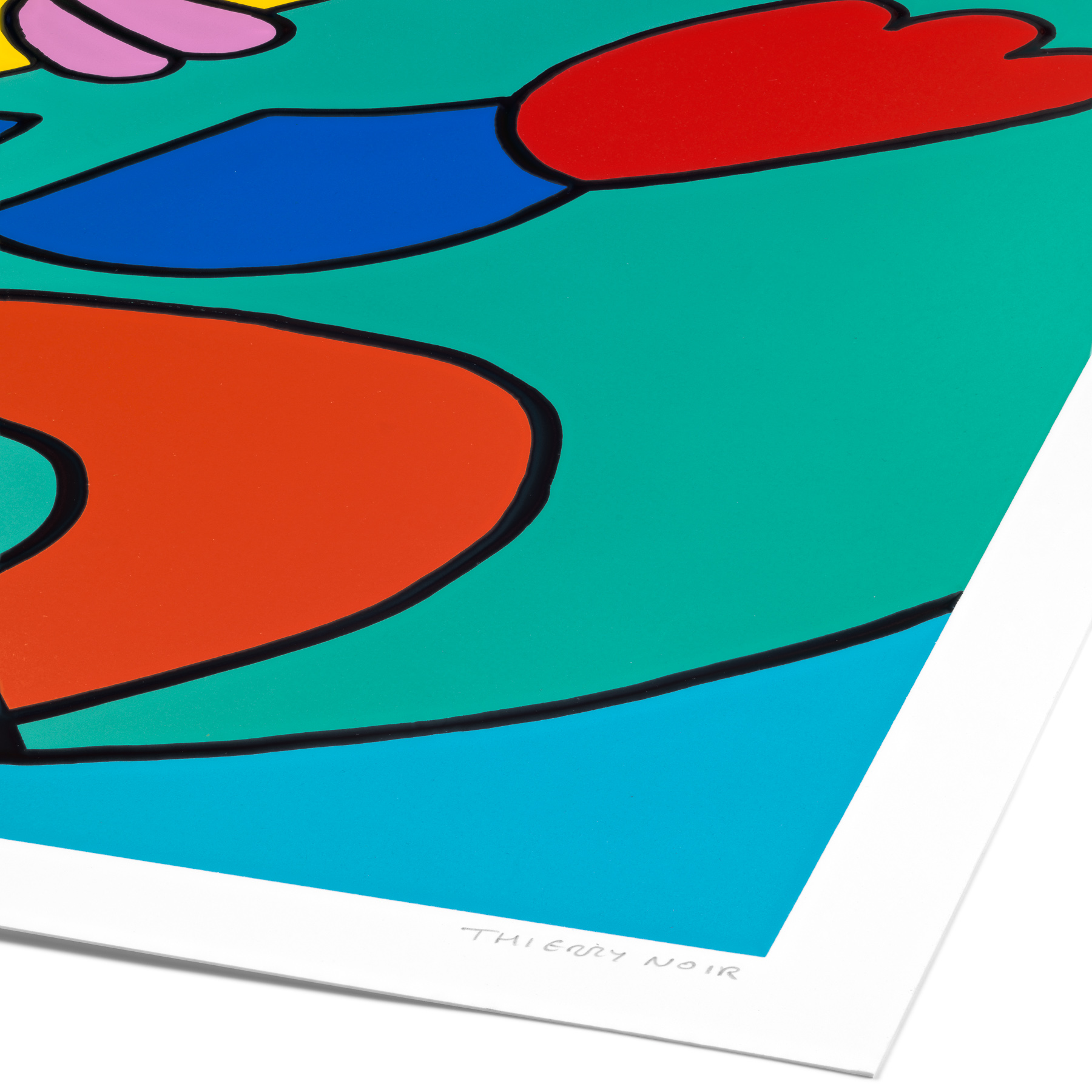 Gold Screenprint Suite (Teal) - Image 6