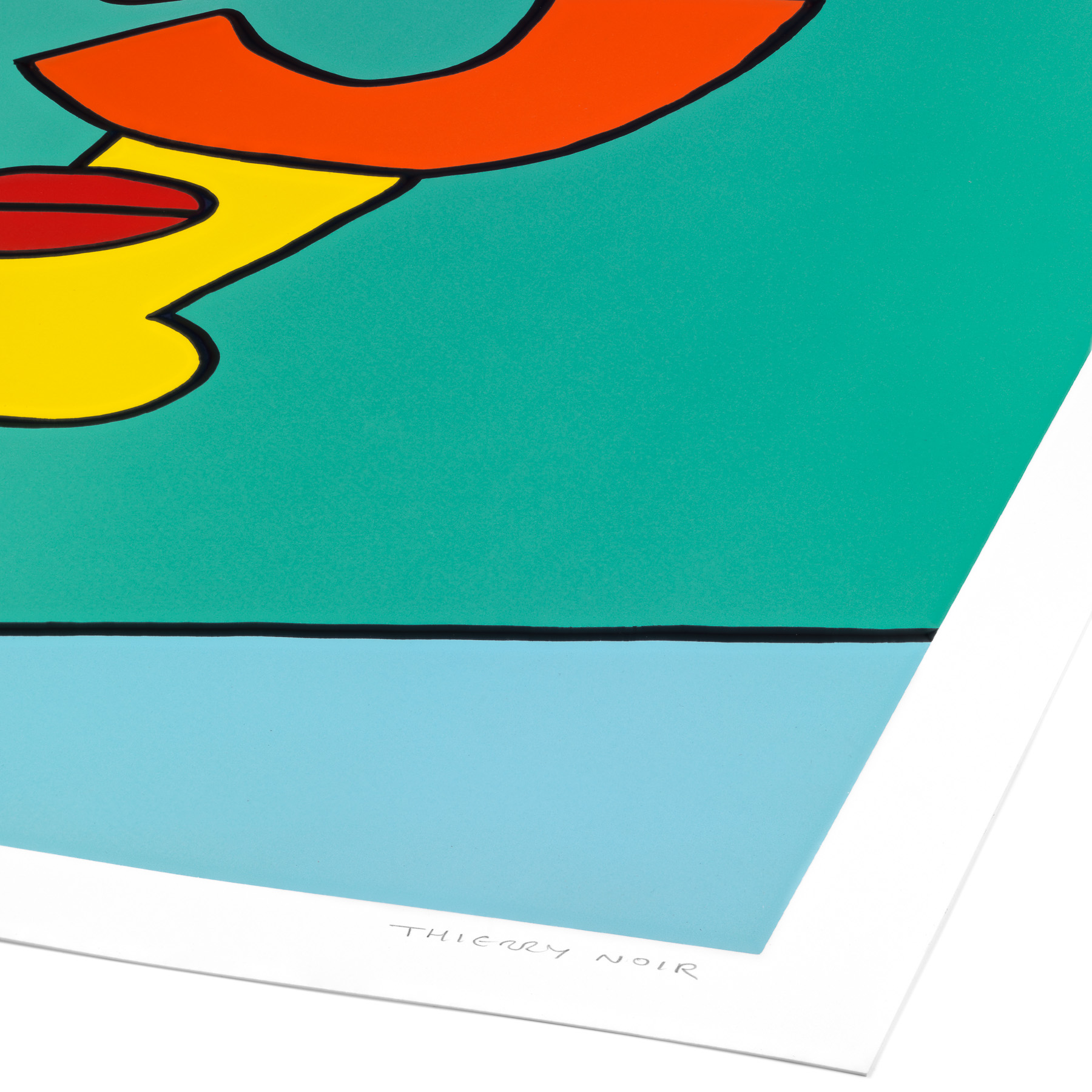 Gold Screenprint Suite (Teal) - Image 9