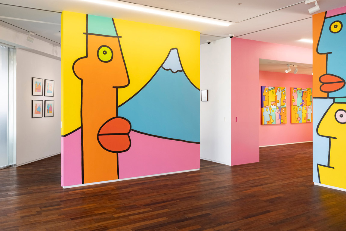 Thierry Noir - Rush Hour, Tokyo & Hong Kong, July 2025